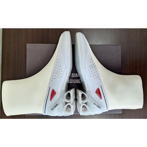 RAF Simons Cyfloid-4 Zip-up High-top Boots cream size 42 - Picture 5 of 8